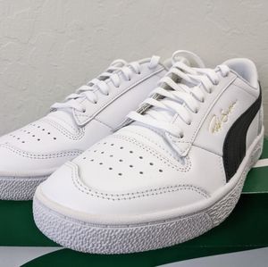 Puma Ralph Sampson Low Men's size 9 New with box Black White